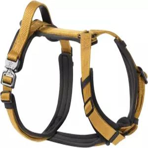 중간 크기 개를 위한 PawsPassion 하네스 금속 하드웨어 인체공학적 Y자형 디자인 부드러운 패딩 핸들