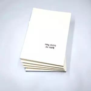 미색모조지 모조지 백상지 주보용지 A4사이즈 100g 500매