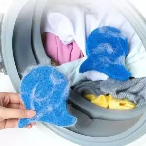 털제거세탁필터 털먼지제거 세탁필터 강아지 고양이 빨래 그물망 10p