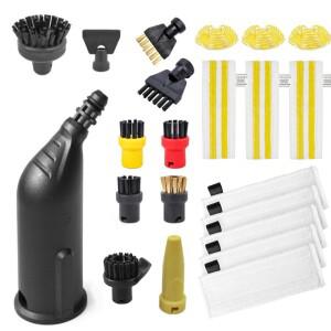 카처 호환 이지픽스 SC2 SC3 SC4 SC5용 스팀 청소기 액세서리 마이크로파이버 패드 커버 브러시 헤드 노즐