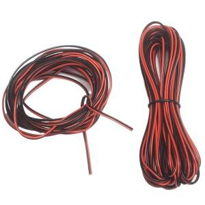 RGB 단색 2835 5050 COB LED 스트립용 익스텐션 와이어 케이블 WS2812 22AWG 5M 10M 20M 2 핀