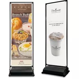 배너 입간판 물통형 광고판 안내판 홍보판 메뉴보 입구 베너부착형