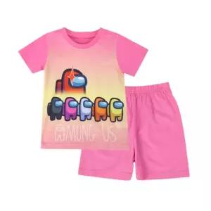 [프리미에팜]어몽어스 여아 후이즈 5부 상하복세트 PK