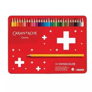 )스위스컬러 색연필(30 수성)디자인용 수채 연필식 나무 펜슬 미술 셋트 세트 그림