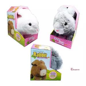 리얼한 미니 임의 래빗 장난감 인형 토끼yza748