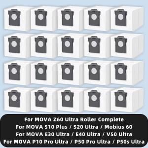 더스트 백 호환 가능 MOVA E30 Ultra / E40 P50s S20 V50 P10 Pro Mobius 60 S10 Plus Roller Complete