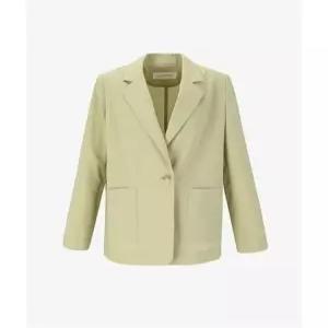 [숲][SOUP] 싱글 브레스티드 솔리드 재킷 (OY5JKC9)