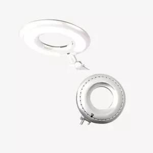 링라이트 반영구 타투 조명 뷰티 실버 색상 스탠드 SMP 전문가용 작업등 LED 피부관리 작업용 살롱장비