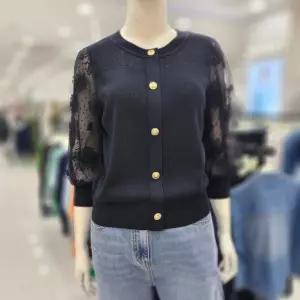 여성 브랜드 25신상 라운드 니트 티셔츠 칠부JAFU5WSL250 US 1199321