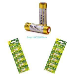 5개/갑 27A 12V 알카라인 배터리 L828 MN27 다양한 전자 장치 자동차 경보 리모컨 천장 팬 및 홈 보안