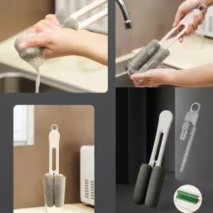 텀블러 OK 컵솔 / 플라스틱 쉽게 누구나 브러쉬 더블헤드