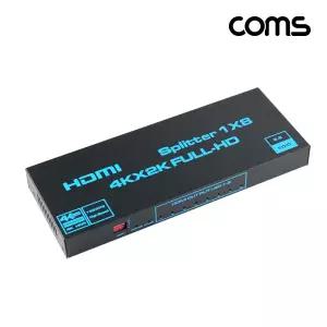 HDMI 분배기 2.0B 1:8 4K 60Hz EDID 수동스위치영상 모니터 비디오 PC HDMI18 18 분배