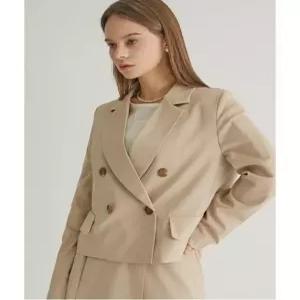 [숲][SOUP] 크롭 더블 재킷 (SY3TJF1)