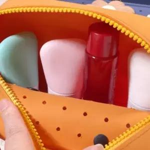 귀여운 어린이 손가방 미니백 실리콘 캐릭터 키즈 말랑말랑 지비추 핸드백 외출가방 손잡이