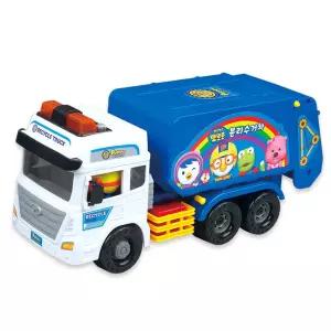 자동차장난감 뽀로로 힘센 분리수거 중장비 장난감 대형 청소 트럭