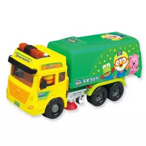 자동차장난감 뽀로로 힘센 도로 청소차 중장비 장난감 트럭