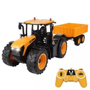 자동차장난감 RC카 무선 조정 JCB 팜 트랙터 티핑 트레일러 세트RC 오프로드RC 대형RC 조종 RC 트럭 덤프