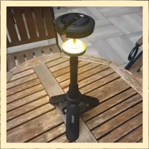 09FARM 울브스 RAM-04 태양열 캠핑 LED랜턴 스탠드 태양열등 LED워크라이트 LED작업등 충전등 태양광 LED등