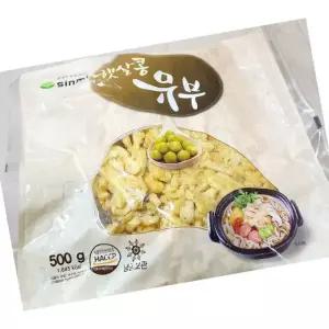 신미 슬라이스 유부 500g 8개 우동용