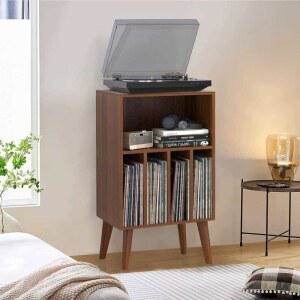 레코드 보관함 LP장 수납장 레코드판 거치대