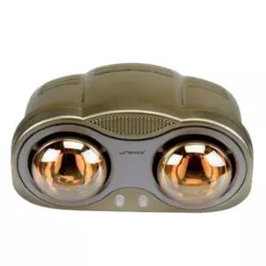 유니맥스2222 램프 욕실히터 2구 급속가열 전기난로 난방 스토브 용히터