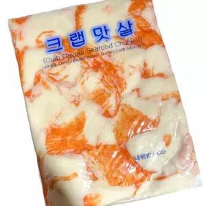 덕인 크랩맛살 1K 10개 게맛살 가공식품