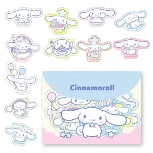 산리오 시나모롤 스티커 파우치세트-40EA 캐릭터 놀이 문구 팬시 문구팬 꾸미기 미니 스티커북