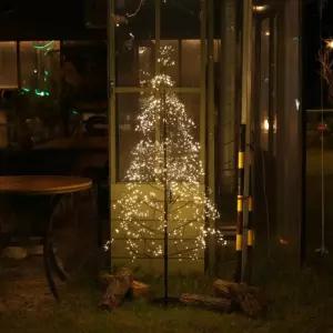 반짝반짝 크리스마스 트리 고급스러운 나무 무드등 (150cm) 조명 세트 등세트 겨울장식품 선물