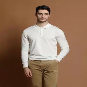 [빠니깔레][본사직영] 반집업 폴로 니트 M-QNIT52