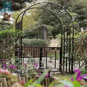 정원 장미 아치 문 울타리 대문 덩굴 철제 게이트 도어