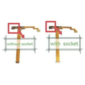 (신규) Nikon AF-P DX 18-55Mm Mm F/3.5-5.6G 수리 부품용 새 렌즈 초점 플렉스 케이블