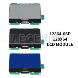 Lcd12864 12864-06D LCD 모듈 COG  글꼴 포함 도트 매트릭스 스크린 SPI 인터페이스