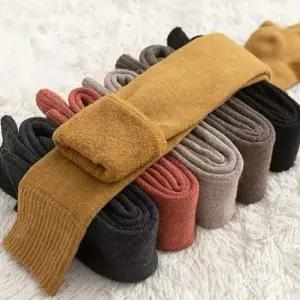 롱양말 롱기장 풀기모안감 하이니삭스 60cm