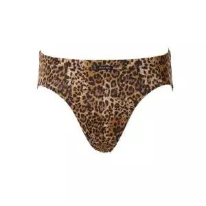 비너스 남성 폴리 스판 호피 나염 삼각 팬티VMP1810P 213814