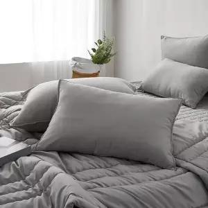 [하프클럽/셀러허브]라움베딩 멜로우 세미마이크로화이바 베개커버 40X60 50X70 택1