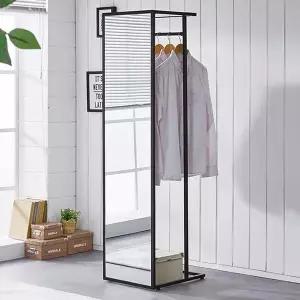 [하프클럽/셀러허브]다이젠YJ 로티 전신거울 수납 행거