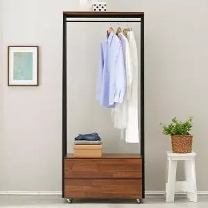 [하프클럽/셀러허브]아미띠에 아델 800 2단 서랍 시스템 행거