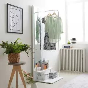 [하프클럽/셀러허브]다이젠YJ 도미스 전신거울 수납 행거