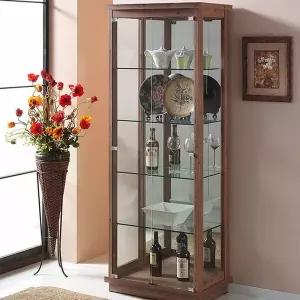 [하프클럽/셀러허브]모던라인 모던클래식 5단 1800 유리장식장