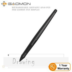 GAOMON ArtPaint AP40 디지털 드로잉 디스플레이 PD1560용 무선 아트 스타일러스 충전식 펜