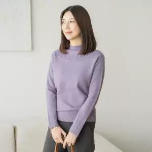 [마담4060]엄마옷 마담4060 은하수반폴라 데일리 중년여성 니트-RKN2601015-