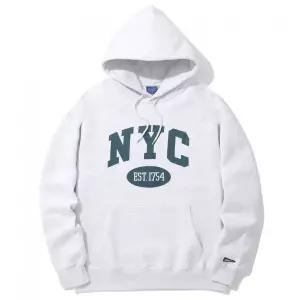 COLUMBIA UNIVERSITY NYC ARCH LOGO FLEECE HOODIE 라이트M그레이 109408