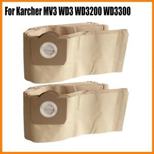 karcher 호환 MV3 WD3 WD3200 A2204 A2656 진공 청소기 예비 부품 종이 먼지 봉투 교체 액세서리 용