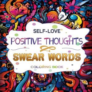 호환상품 1pc 긍정적 인 생각 미술 색칠하기 책  업그레이드 된 종이 두꺼운 22 페이지  생일 선물