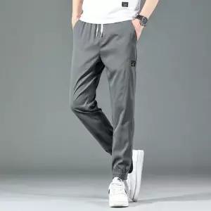 바지 남친 편안한 슬랙스 운동 조거 배기핏 소프트 배기 스트링 트레이닝팬츠 성 츄리닝 9부 원픽5