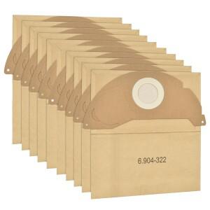 Karcher WD2 MV2 2.200 WD2250 A2004 A2099 6.904-322.0 용 진공 청소기 가방 종이 먼지 봉투