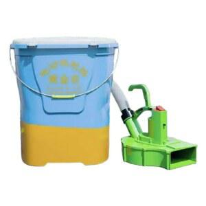 농업용 충전식 무선 비료살포기 자동 퇴비 10세대 배낭형 배터리 60A