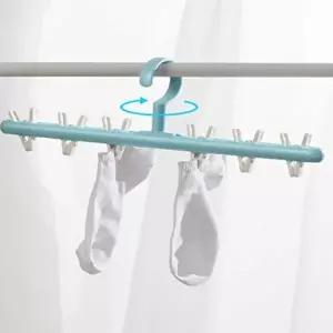 건조대 옷걸이형 집게고정 양말 모자 빨래