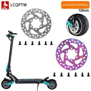 VSETT 9 9+ ZERO 8X 전동 스쿠터 범용 브레이크 디스크(나사 포함)용 120mm 디스크 로터 부품 교체