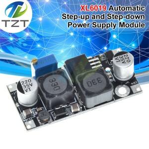 1/5PCS XL6019 업그레이드) 자동 스텝 업 다운 Dc-Dc 가변 컨버터 전원 공급 장치 모듈 20W 5-32V ~ 1.3-35